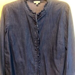 Stylish Blue Denim Shirt